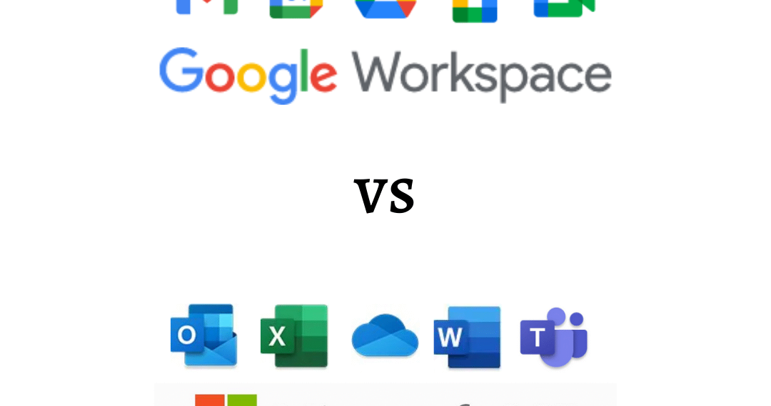 Google workspace vs microsoft 365