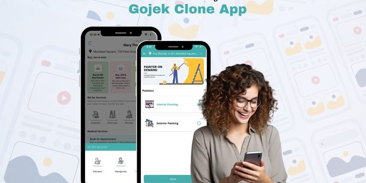Real-Time Service Bidding Flow in the Gojek Clone App