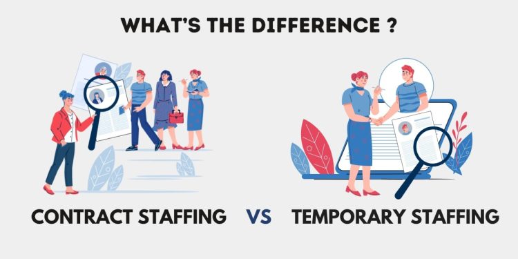Difference between Temporary Staffing and Contract Staffing
