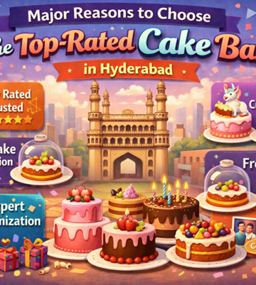 Major Reasons to Choose the Top-Rated Cake Bakery in Hyderabad