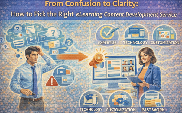 From Confusion to Clarity: How to Pick the Right eLearning Content Development Service